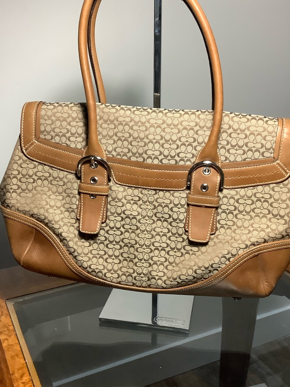 Coach Hampton Classic Satchel Soho Shoulder Bag - Picture 7 of 9